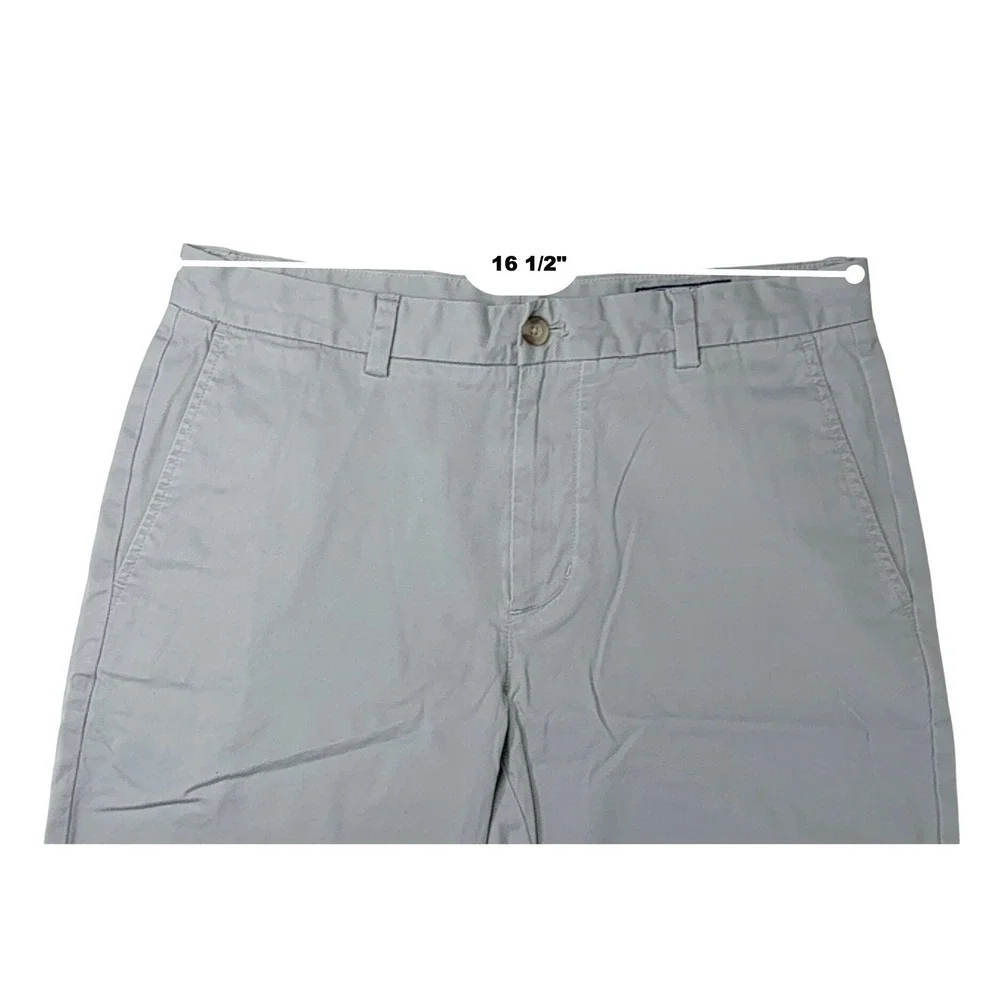 Vineyard Vines 1H0462 Stretch Breaker Shorts 32‎ Gray 8.5 